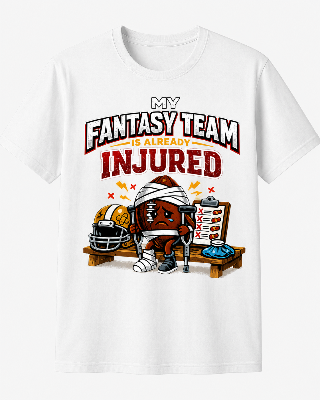 My Football Fantasy team is already injured! :(