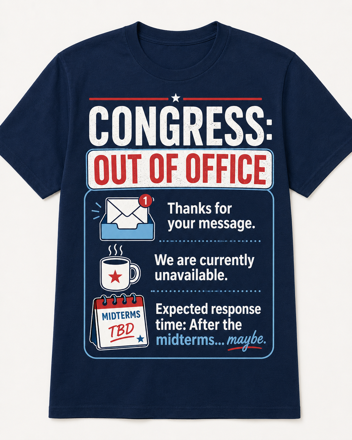 Congress out of office until after the midterms